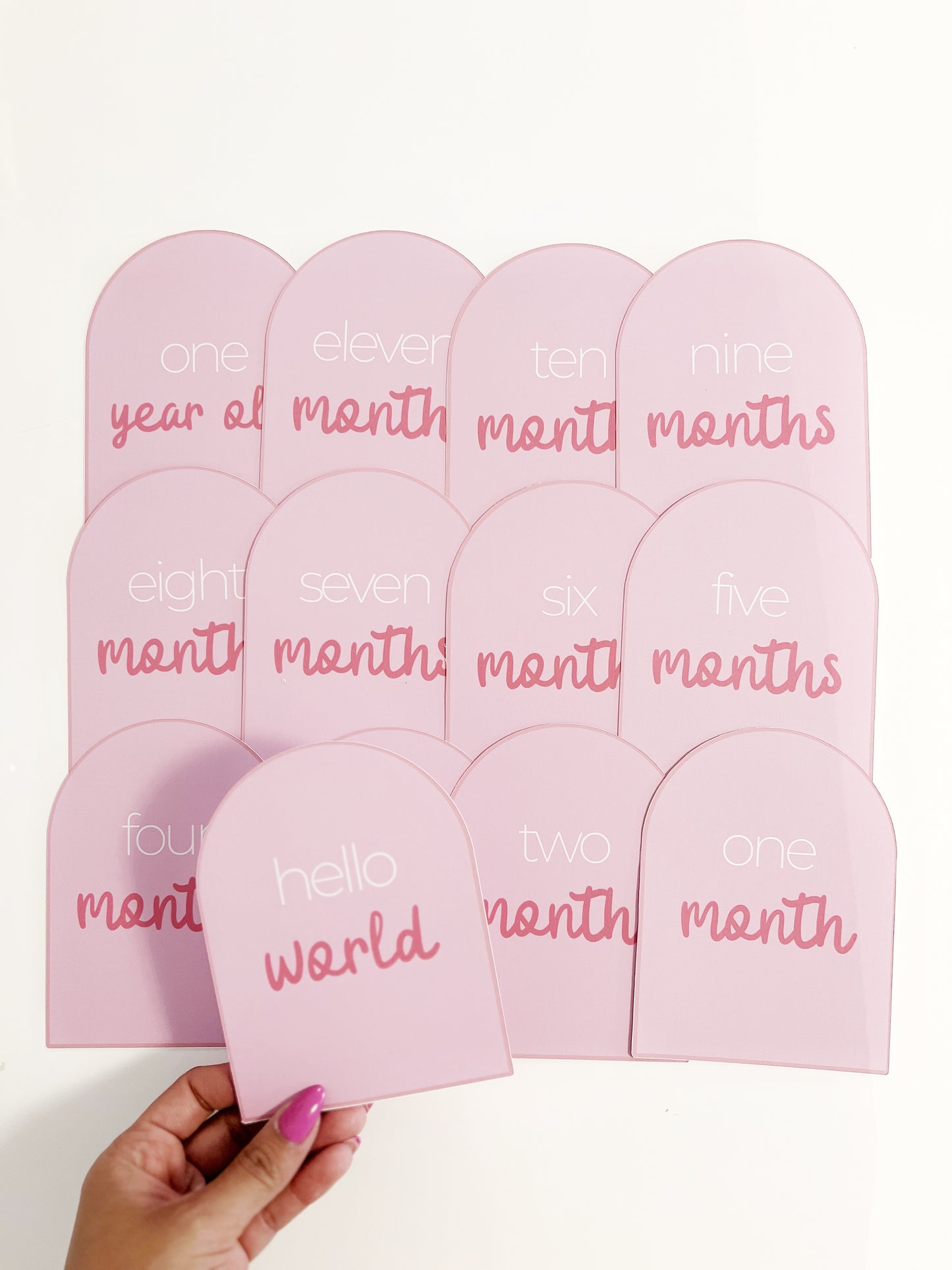 Baby Meilensteine „modern“