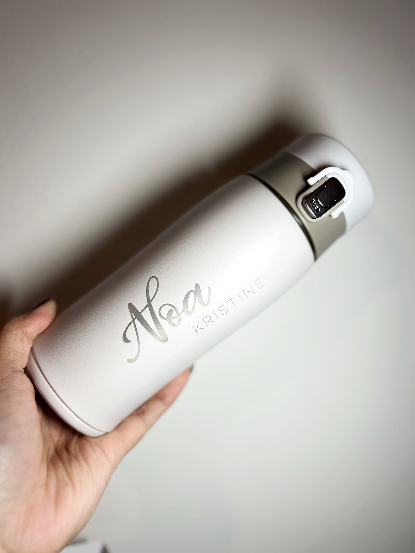 Trinkflasche mit Gravur