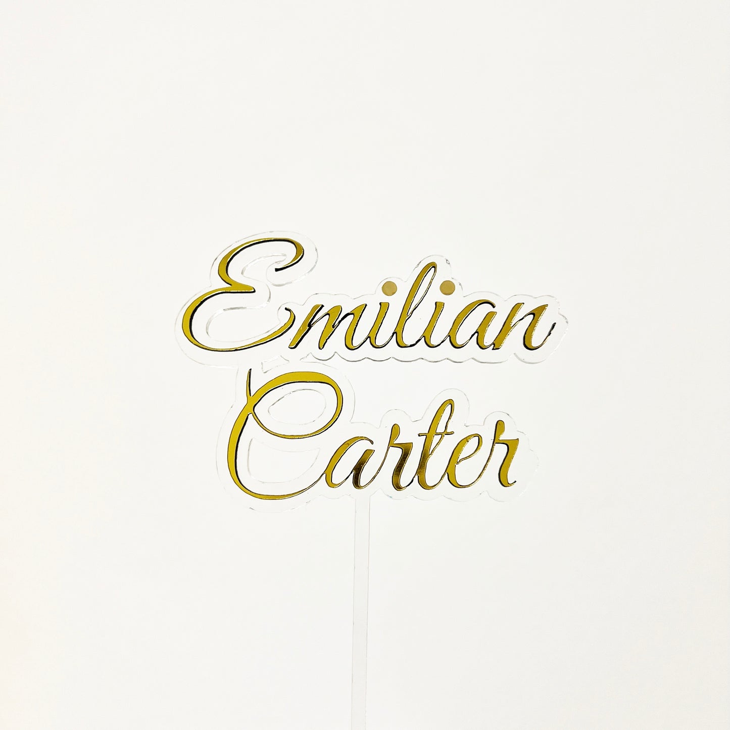 3D Cake Topper