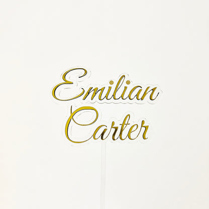 3D Cake Topper