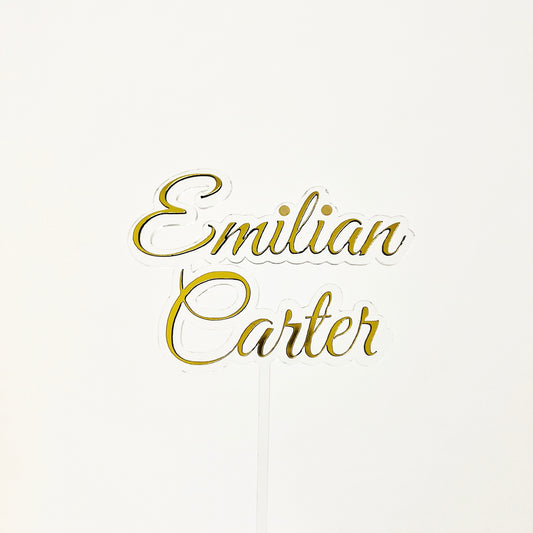 3D Cake Topper