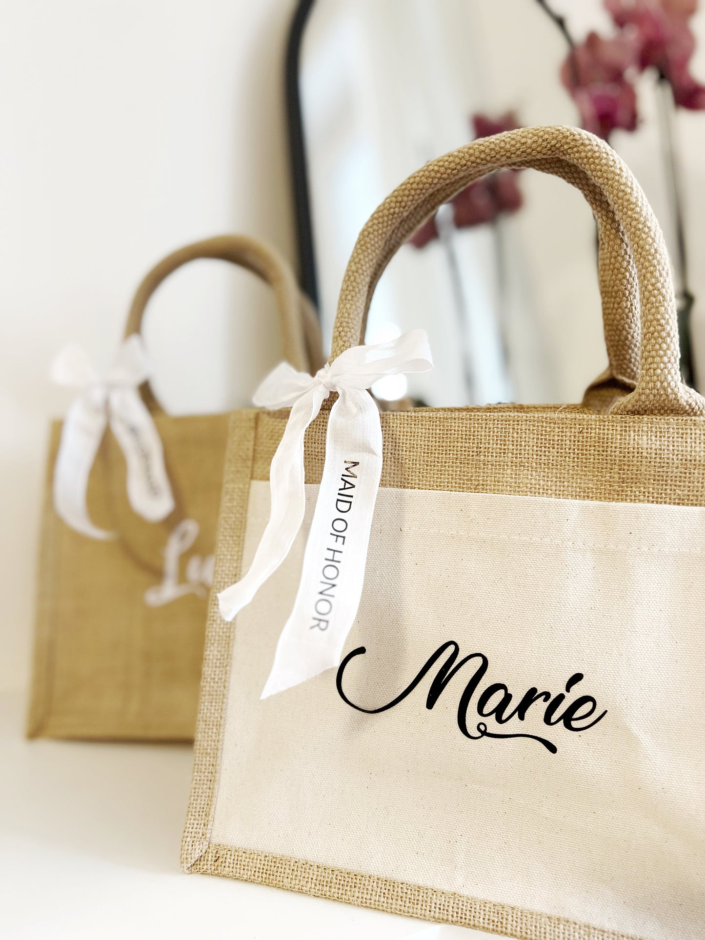 Jute-Taschen