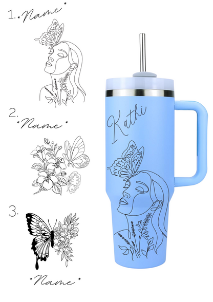 personalisierte Gravur-Tumbler