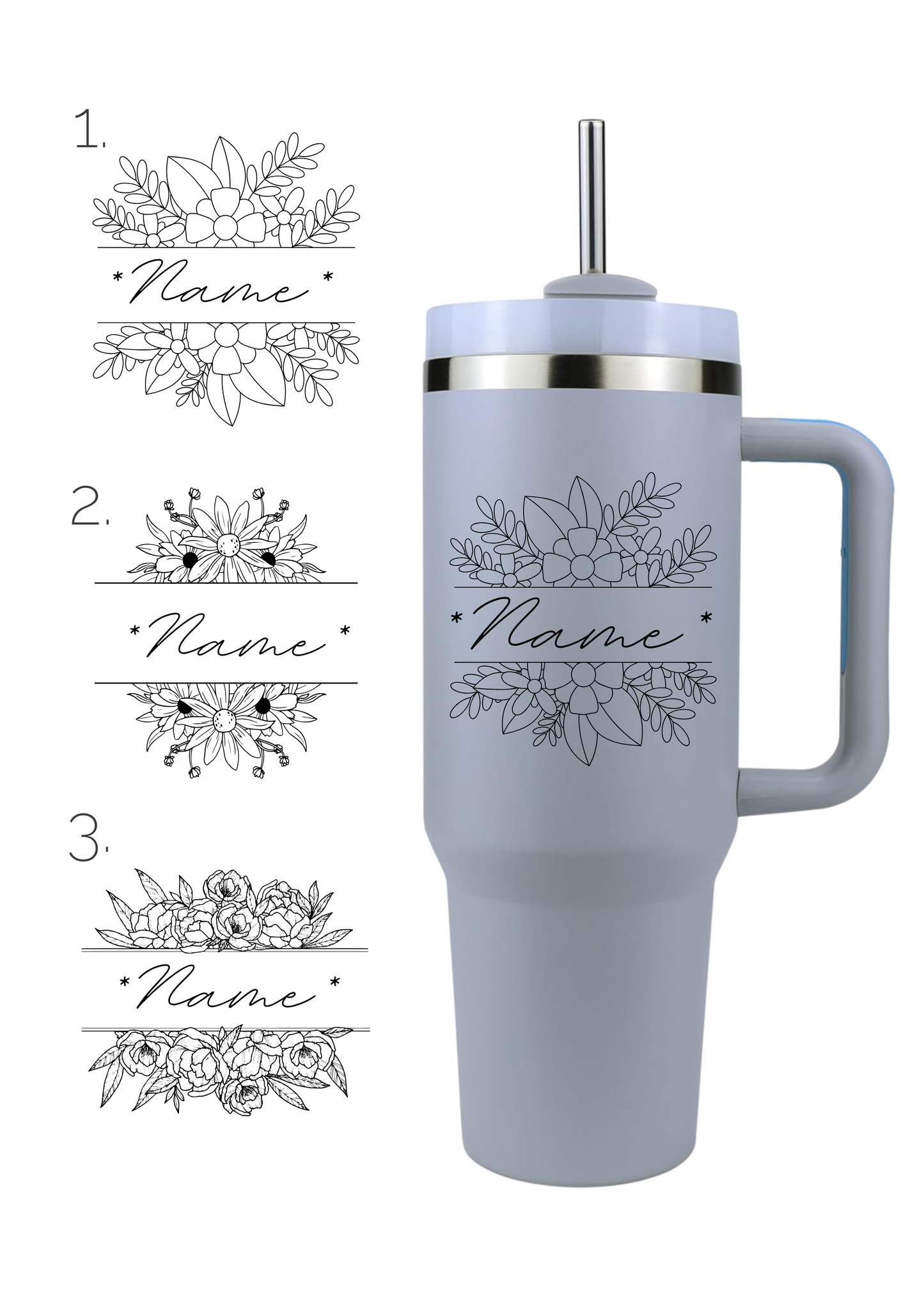 personalisierte Gravur-Tumbler