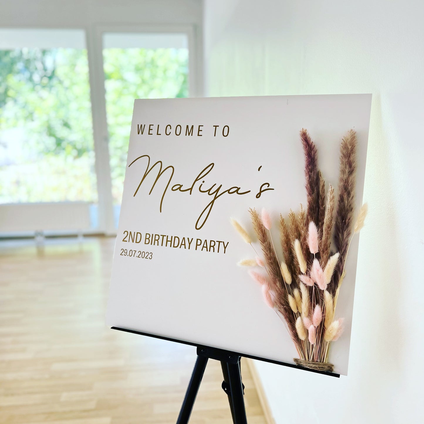 50x50 Welcome Sign