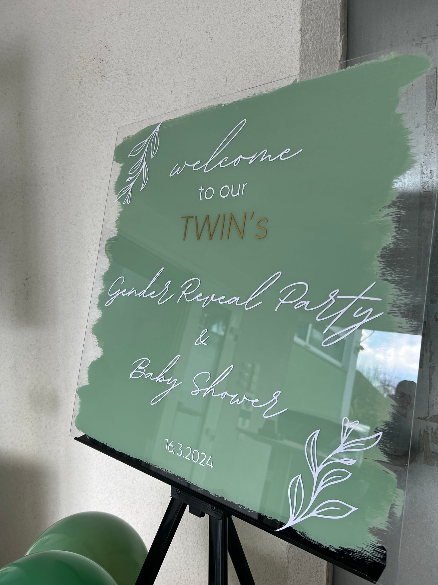 50x50 Welcome Sign