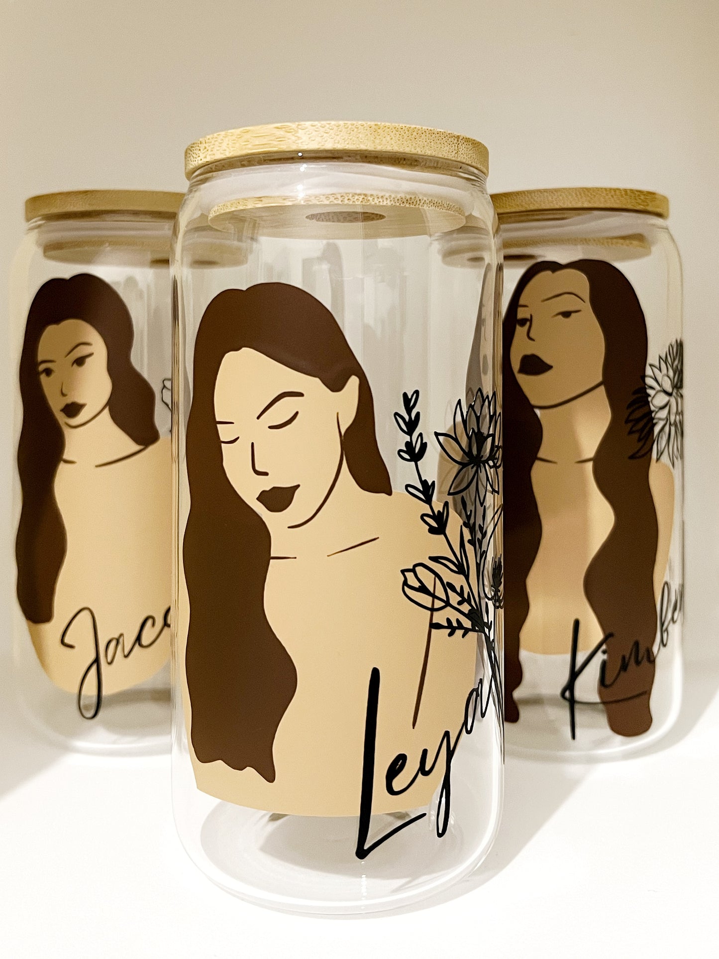 Glass Cup „Cartoon“