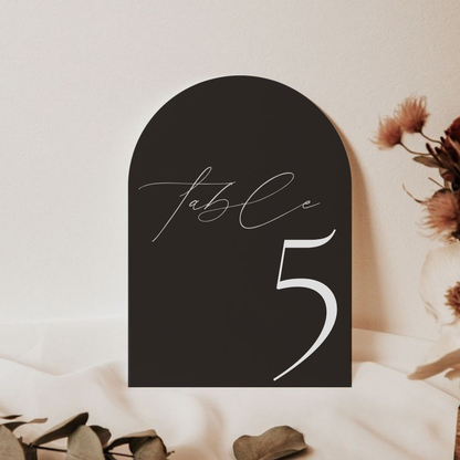 Elegant Table Sign